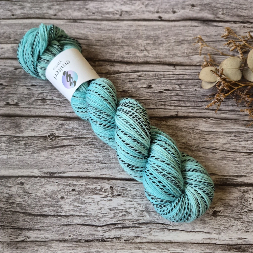 Zebra Sock - Azure Sky