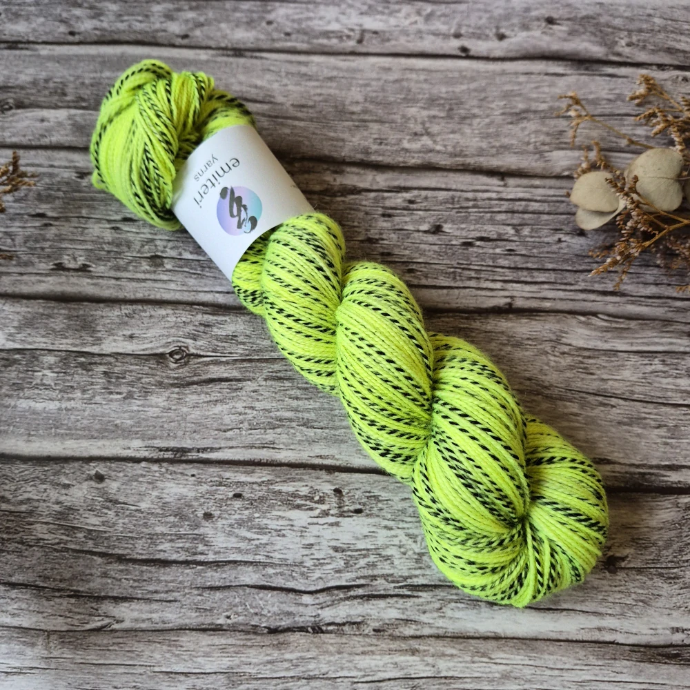 Zebra Sock - Yellow Mellow