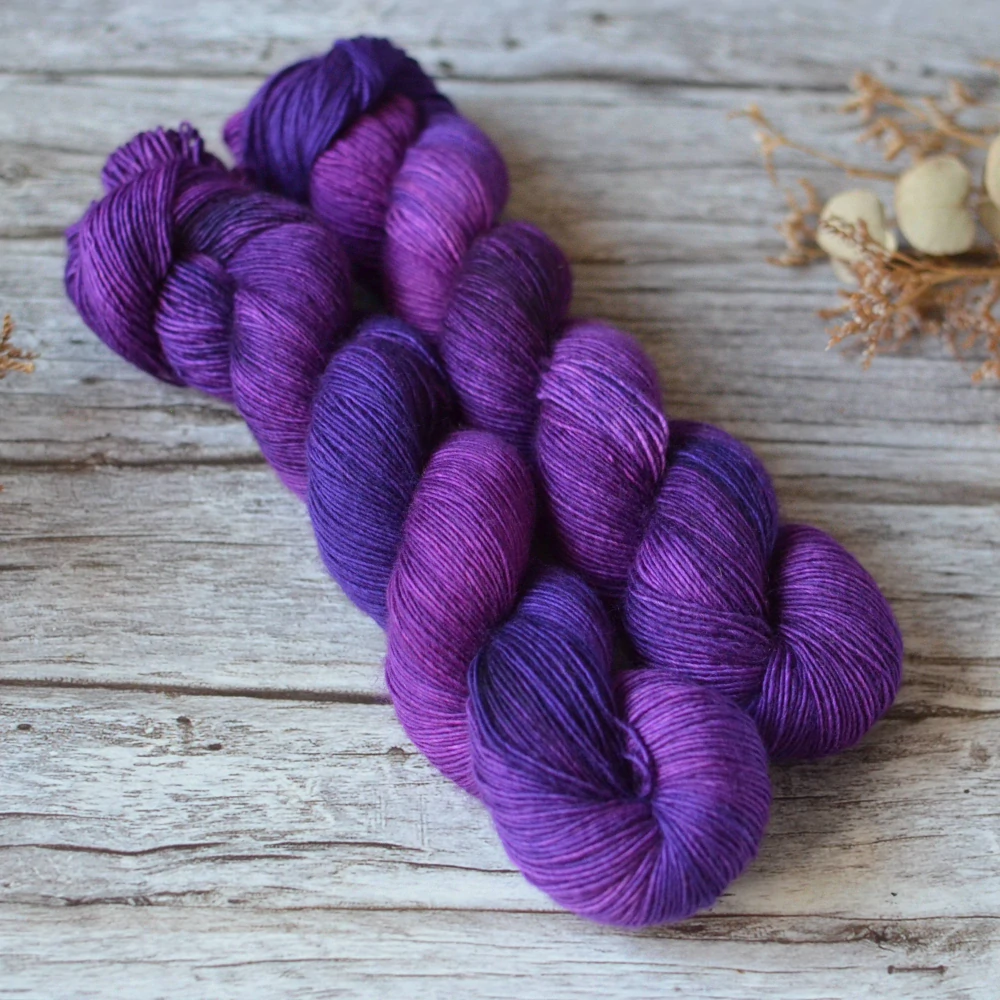 Merino singles - Electric Violet