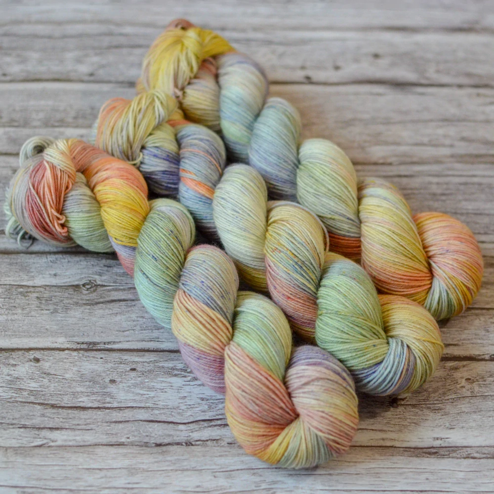 Merino fingering - Blooming Equinox