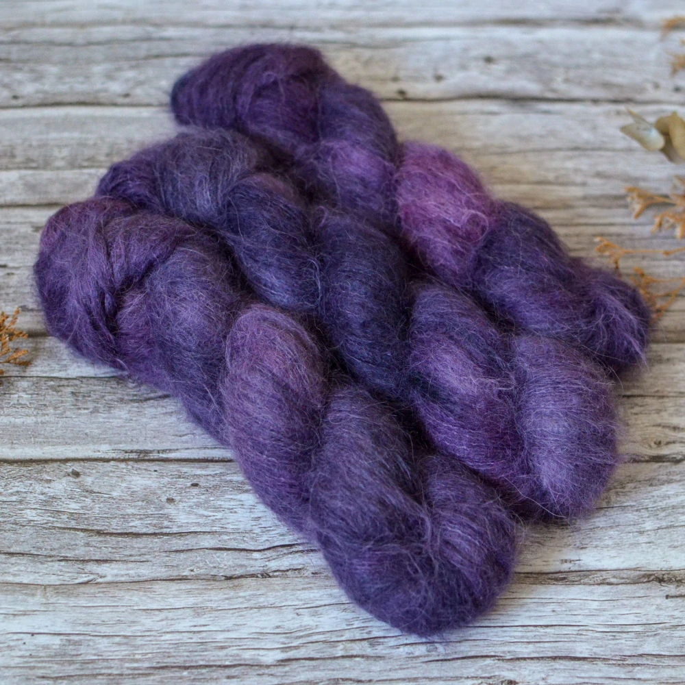 Brushed Suri - Amethyst Smoke
