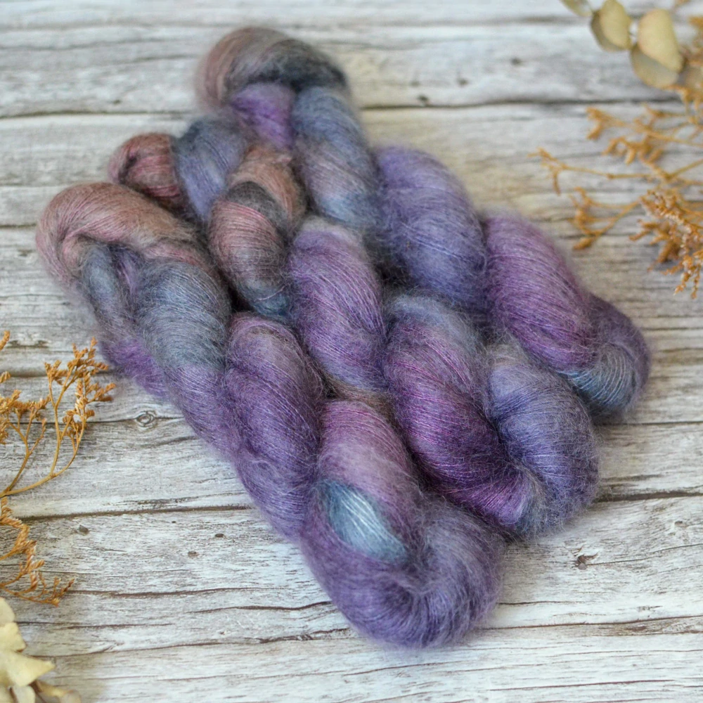 Mohair Silk - Heather Storm
