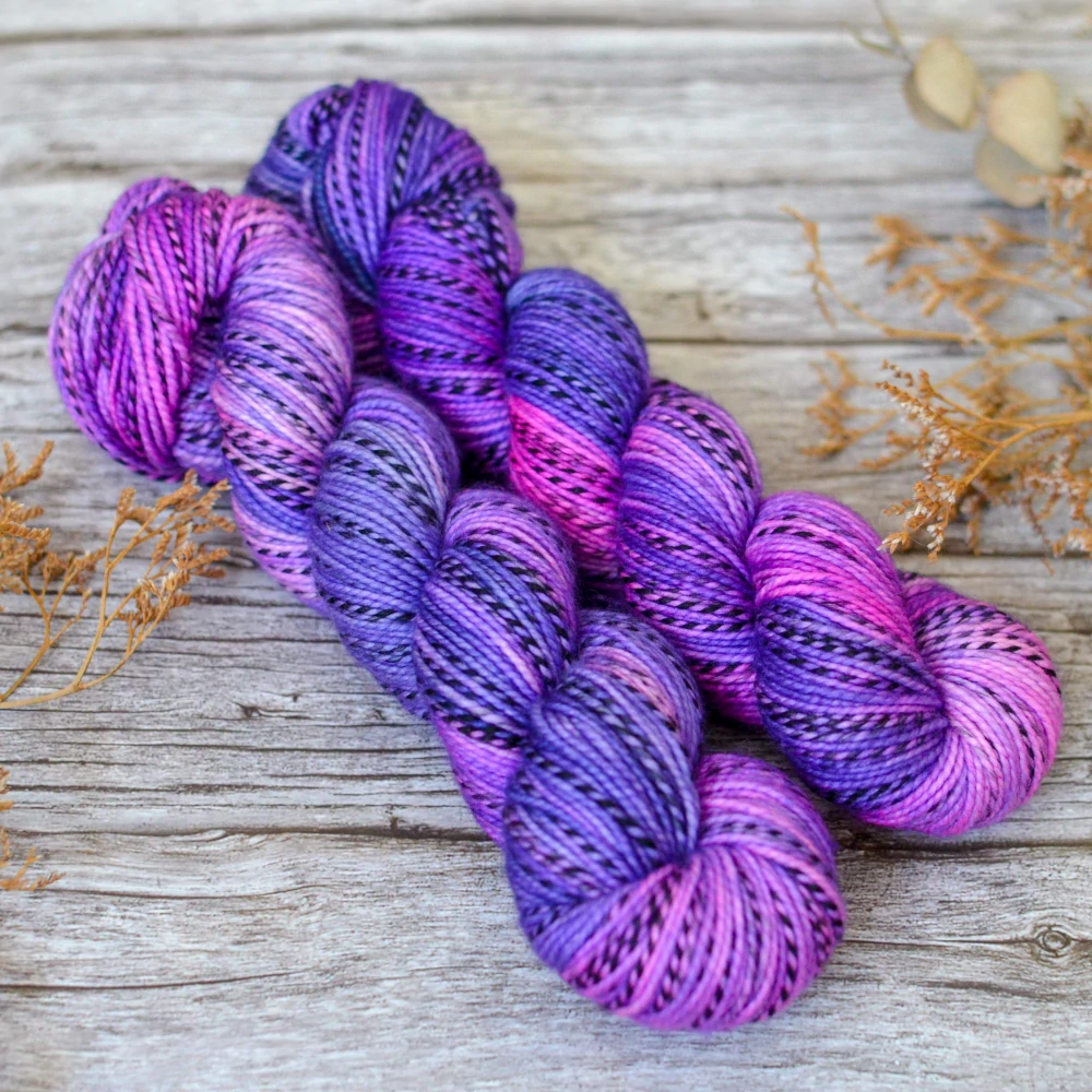 Zebra Sock DK - Sunset