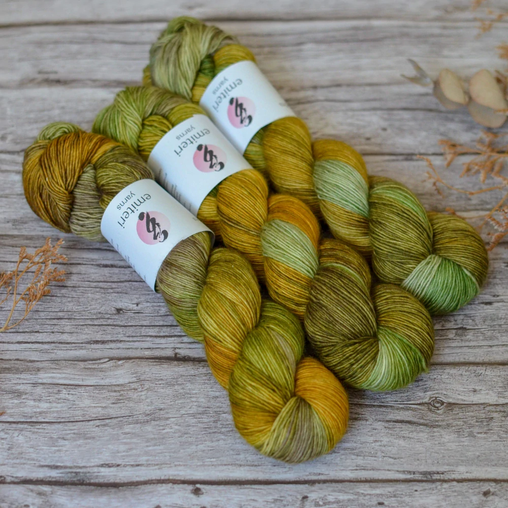 Merino singles - Bronze Moss