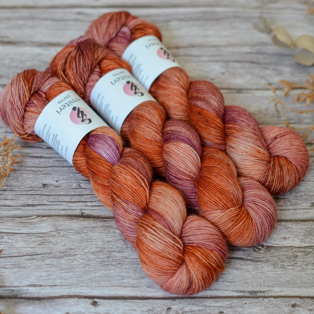 Merino singles - Kaolin Rose