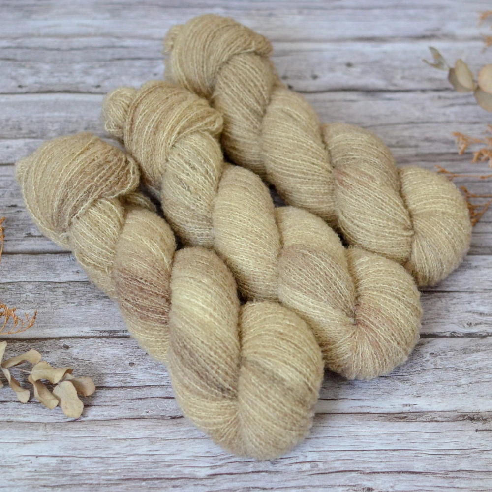 Merino fine bouclé - Parchement