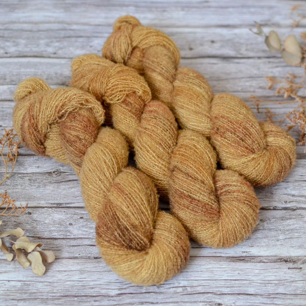 Merino fine bouclé - Cork