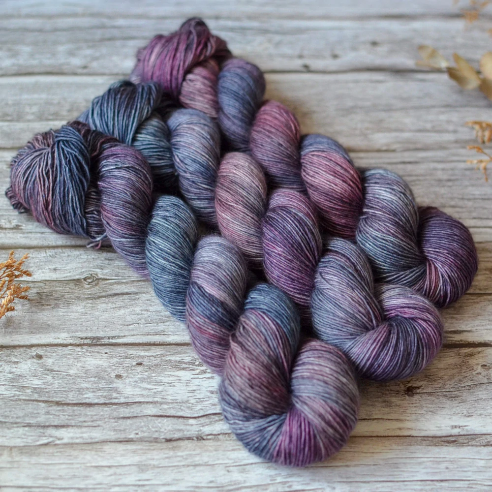 Merino Singles - Heather Storm