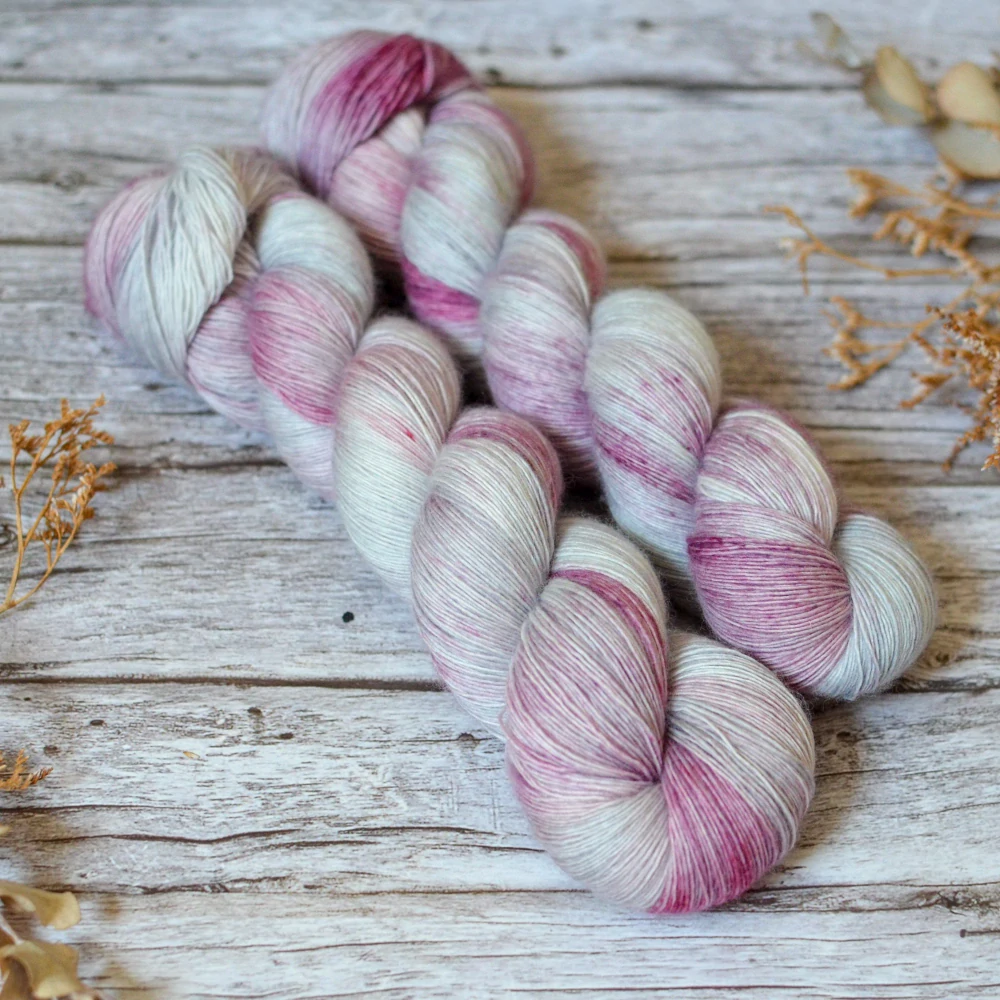 Merino Singles Lace - Silver Teacup