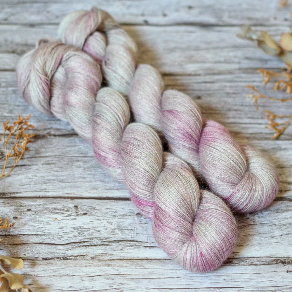 Misty Alpaca Lace - Silver Teacup