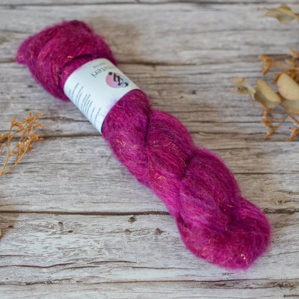 Mermaid Suri Silk - Cassis