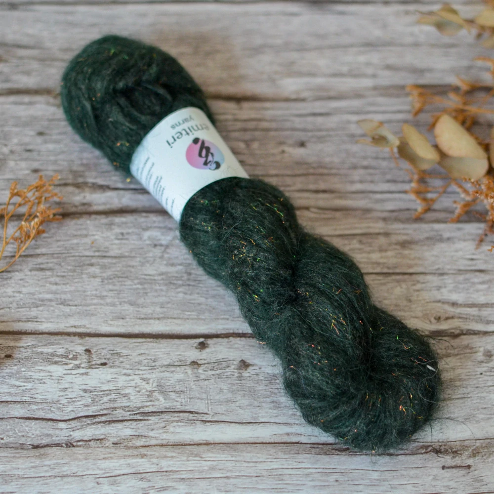 Mermaid Suri Silk - Hunter