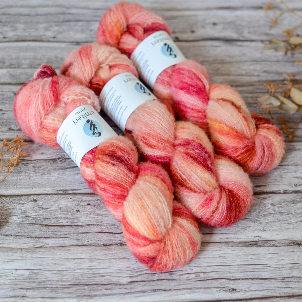 Merino fine bouclé - Petals
