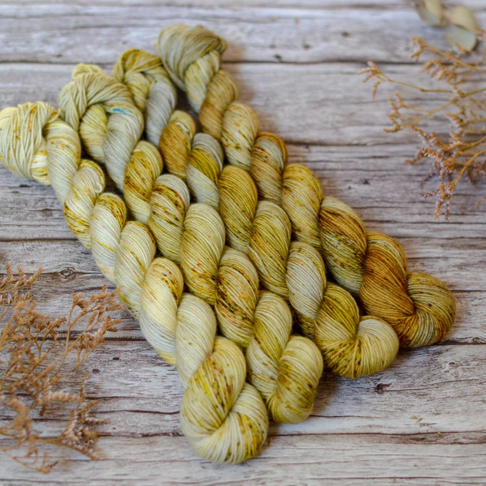 Fade set - Bronze - merino fingering 50 g