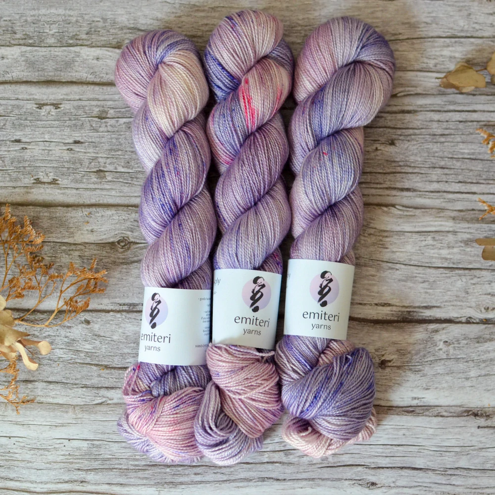 Merino silk 4ply - Light Lilac