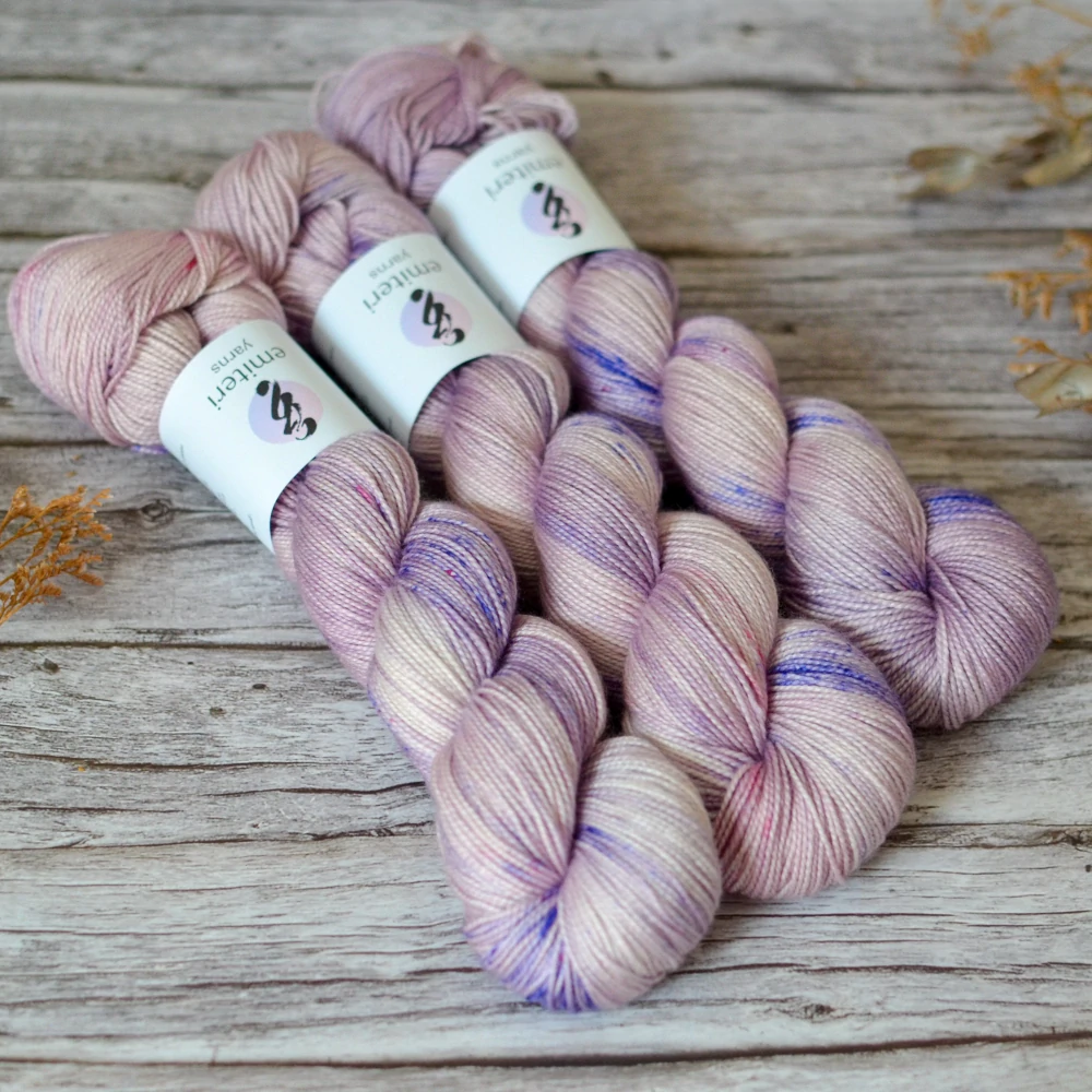 Merino silk 4ply - Pearl Rose