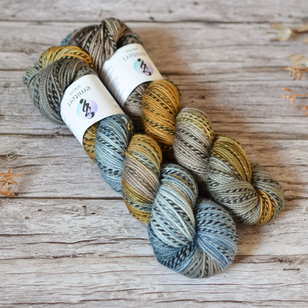 Zebra Sock DK - Cobblestones