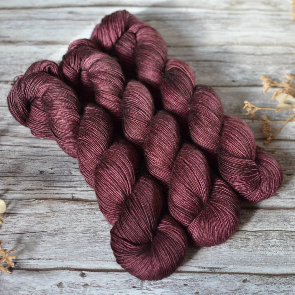 Yak singles - Dark Bordeaux