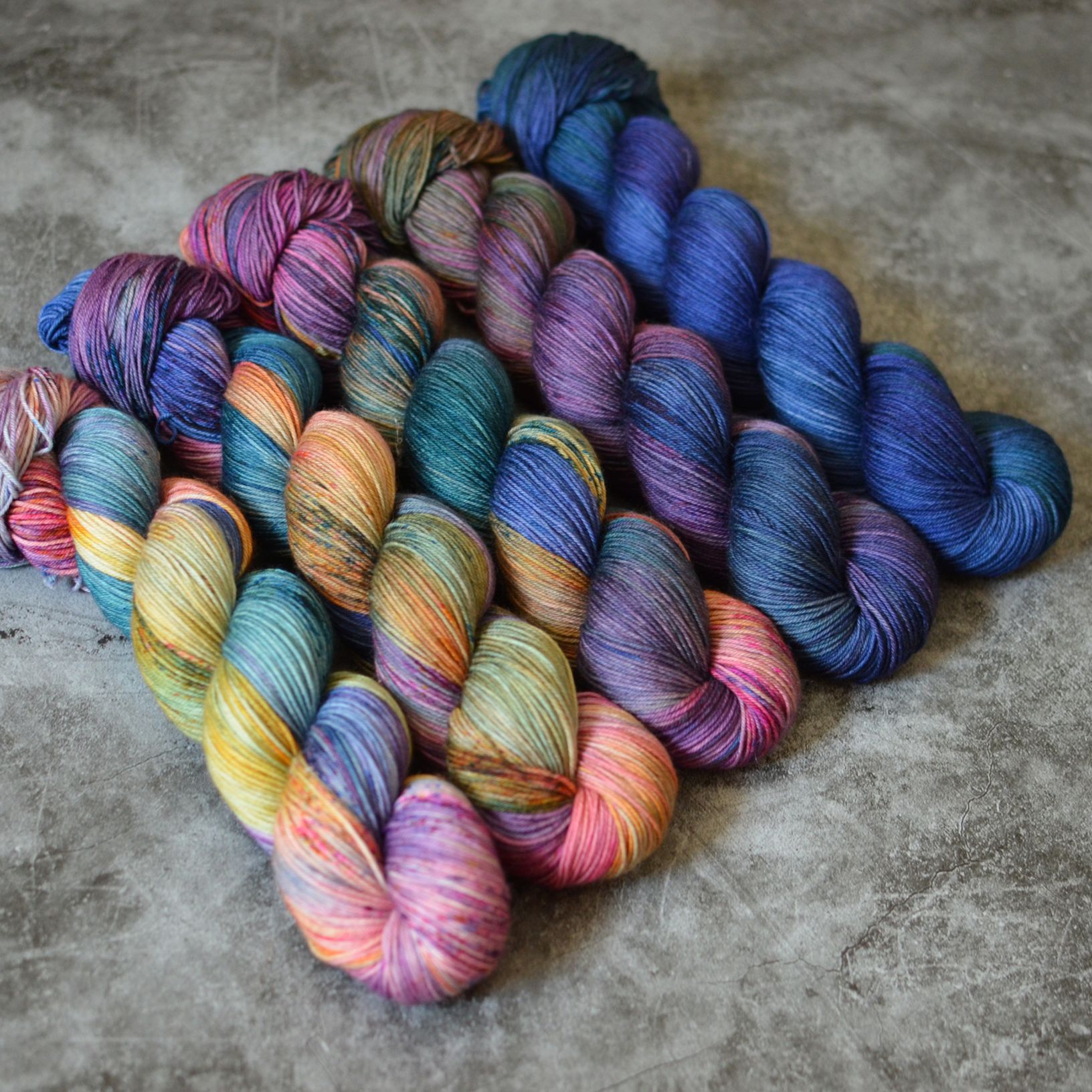 Fade Set - GIVERNY - merino fingering 