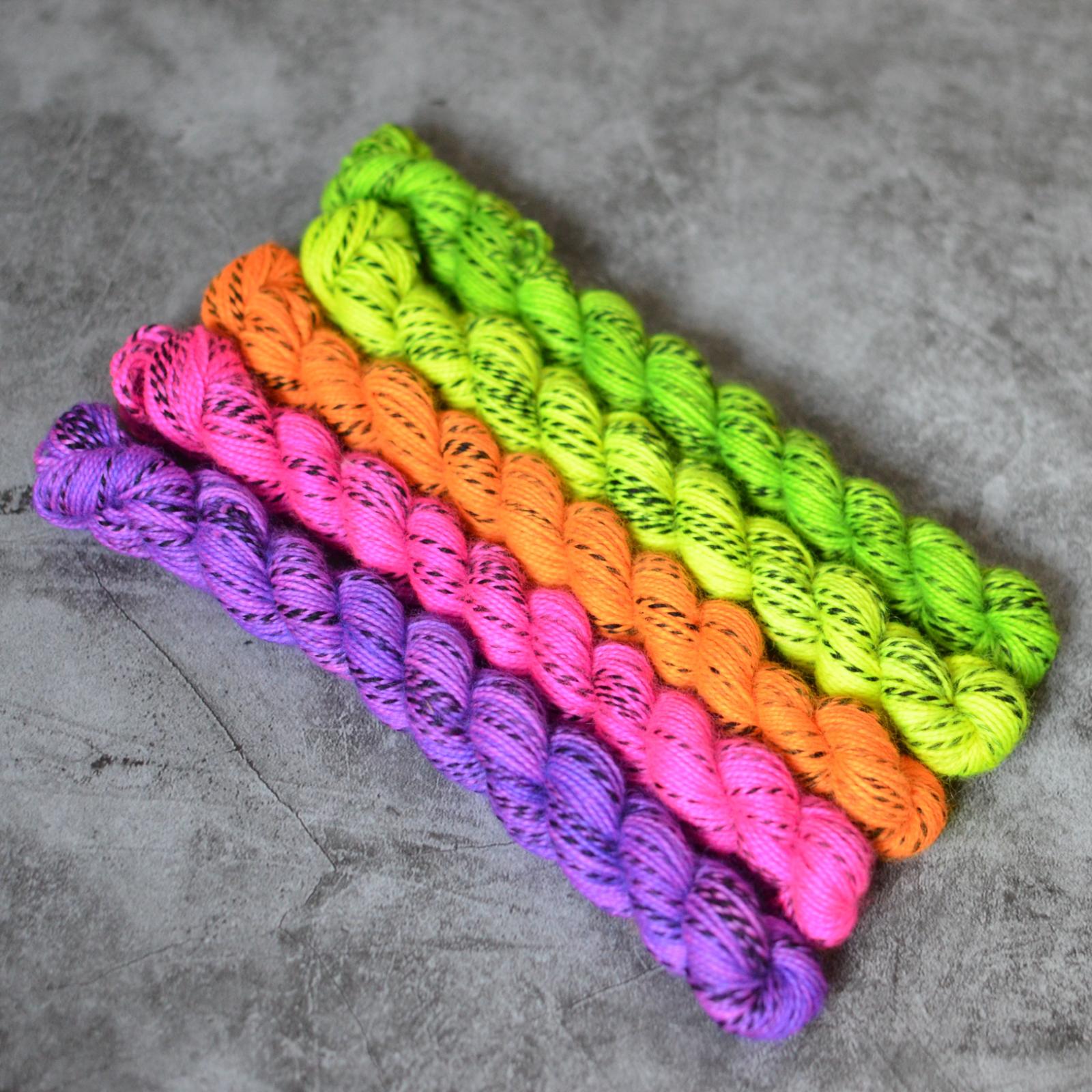 Fade set - Neon set - Zebra sock minis