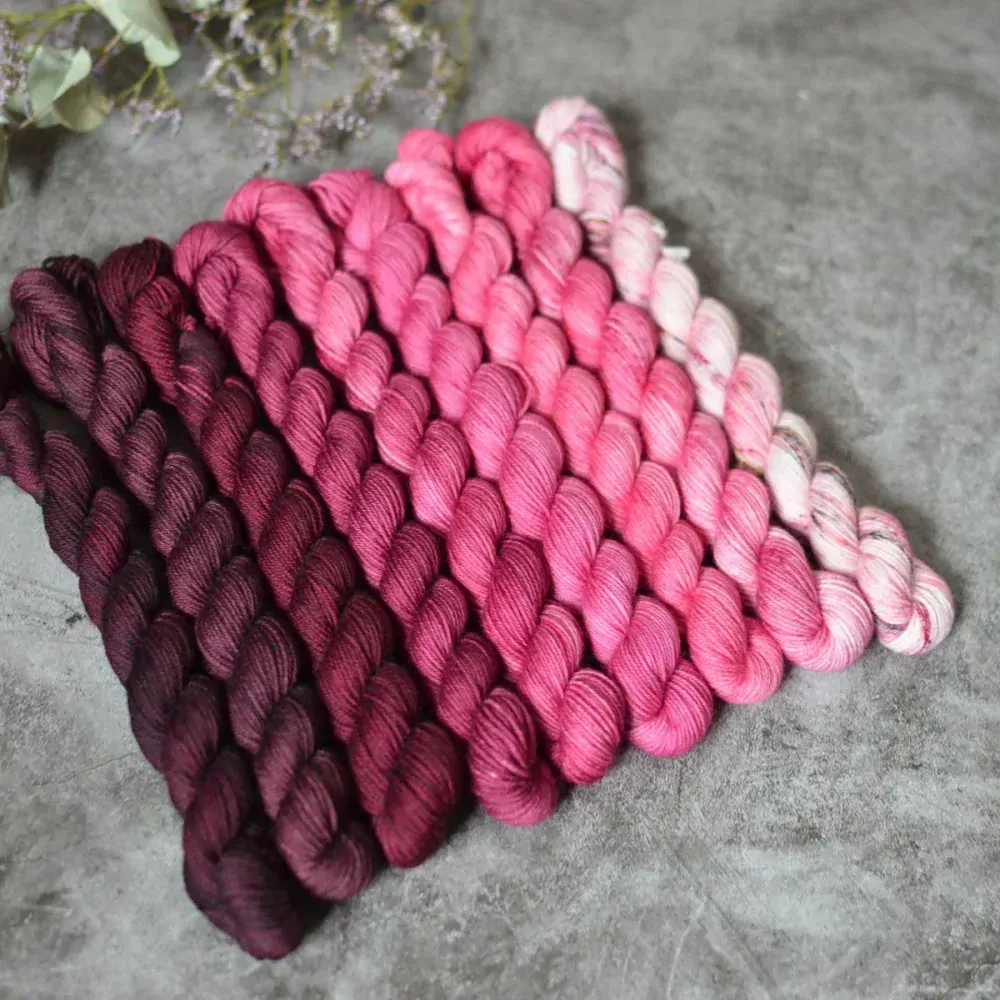 Fade set - Ruby Passion - Platinum sock minis