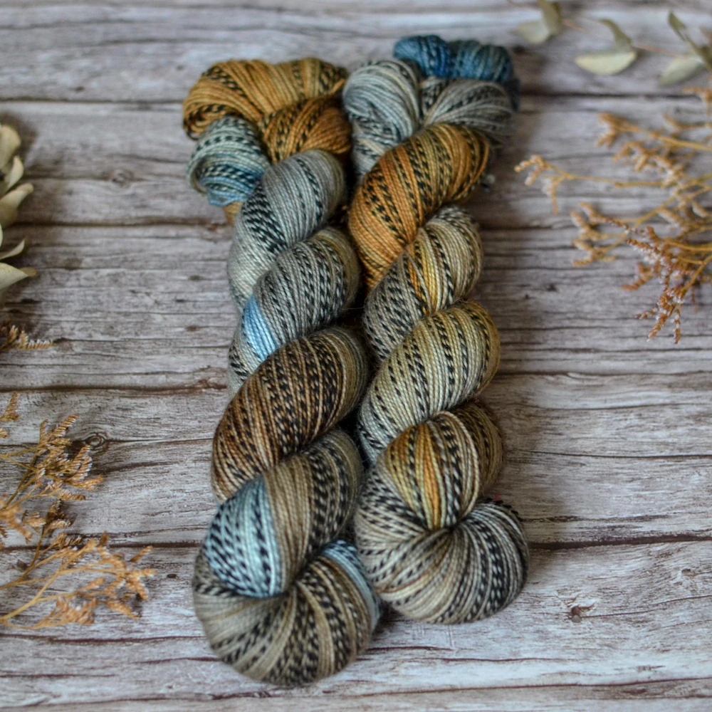 Zebra Sock - Cobblestones
