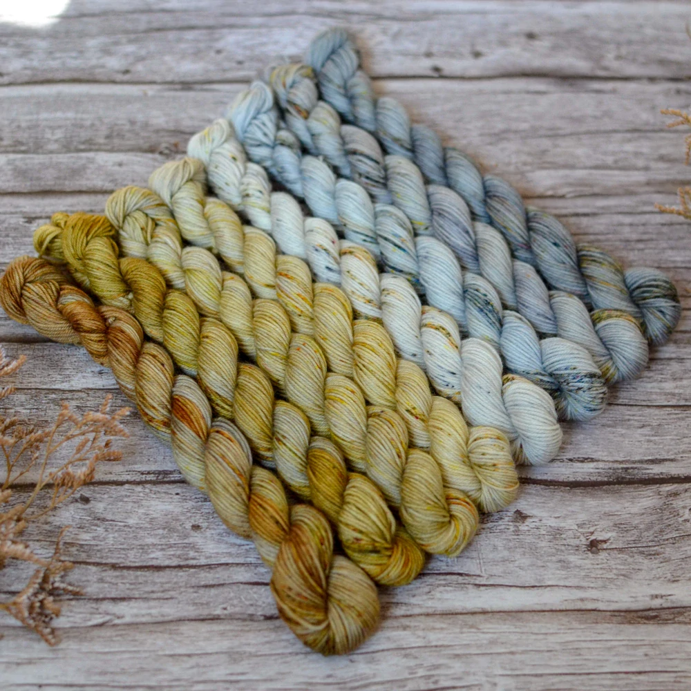 Fade set - Bronze and Silver - Platinum sock minis
