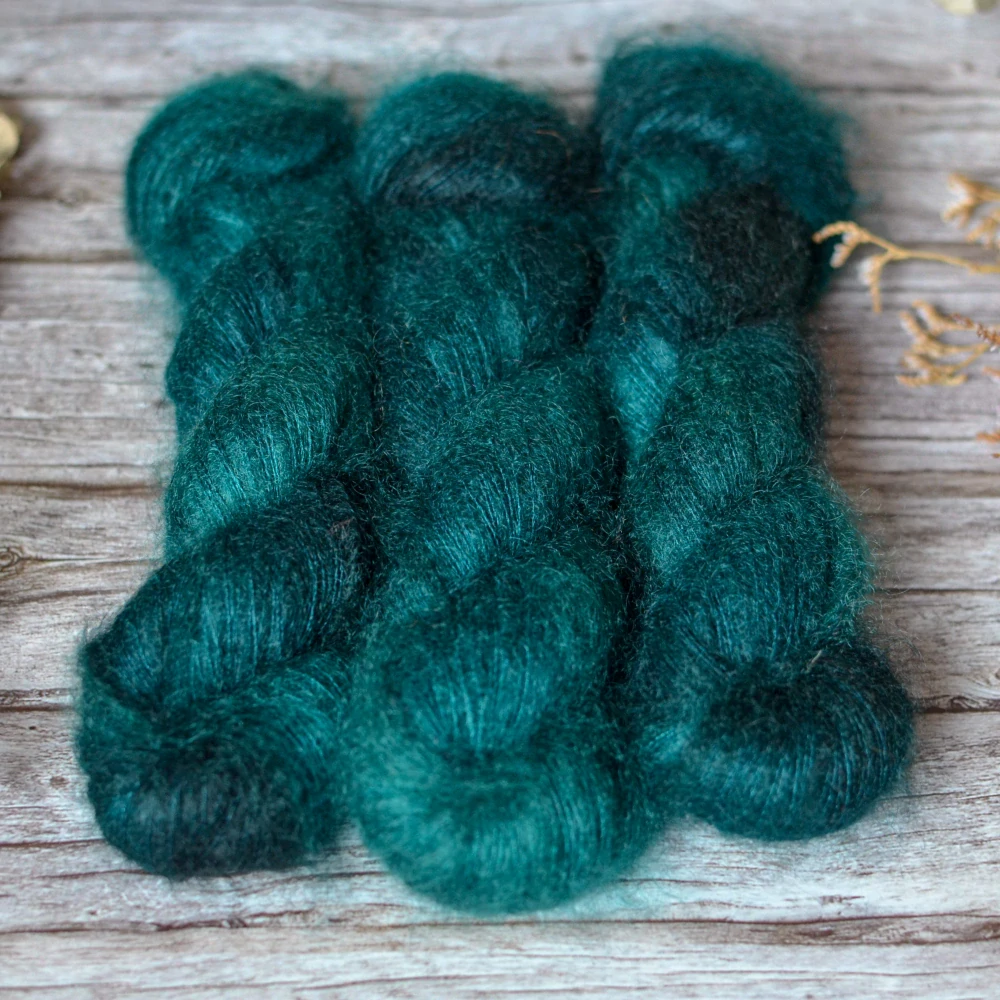 Mohair Silk - Dark Emerald