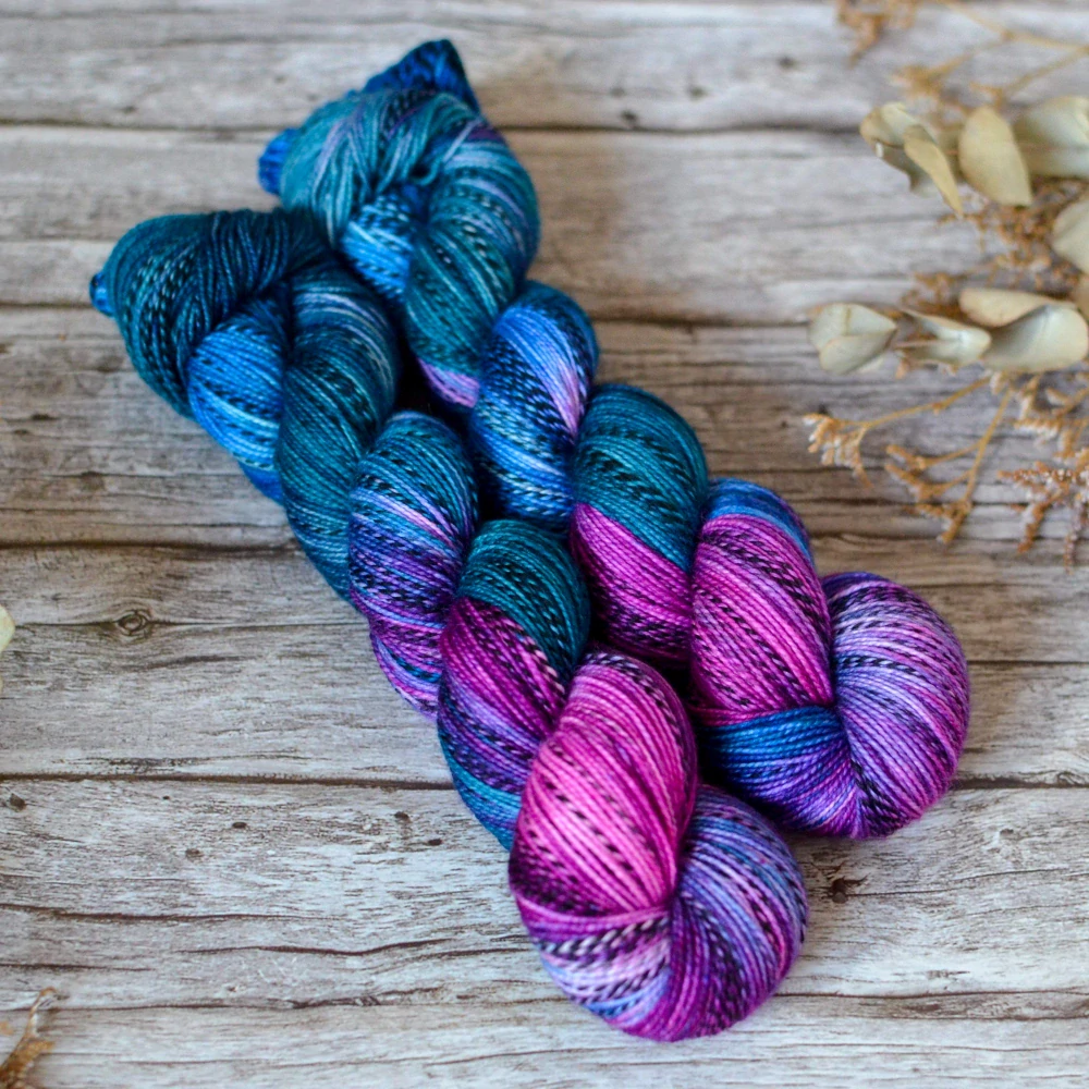 Zebra Sock - Peacock Pride
