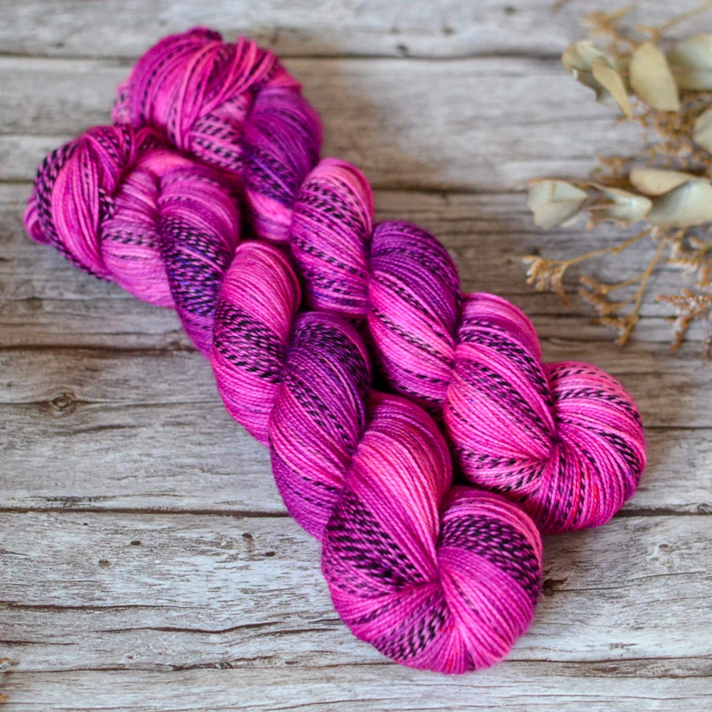 Zebra Sock - Valentine Crush