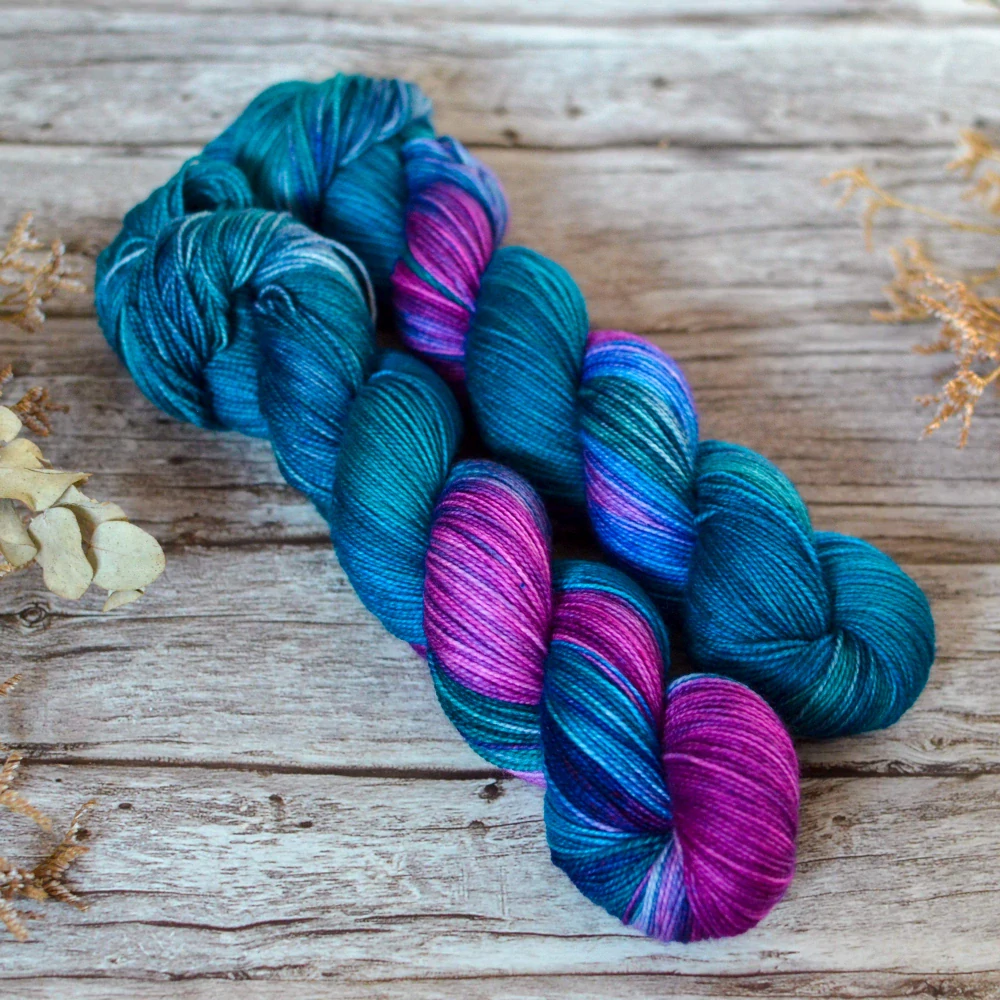 Merino High twist - Peacock Pride