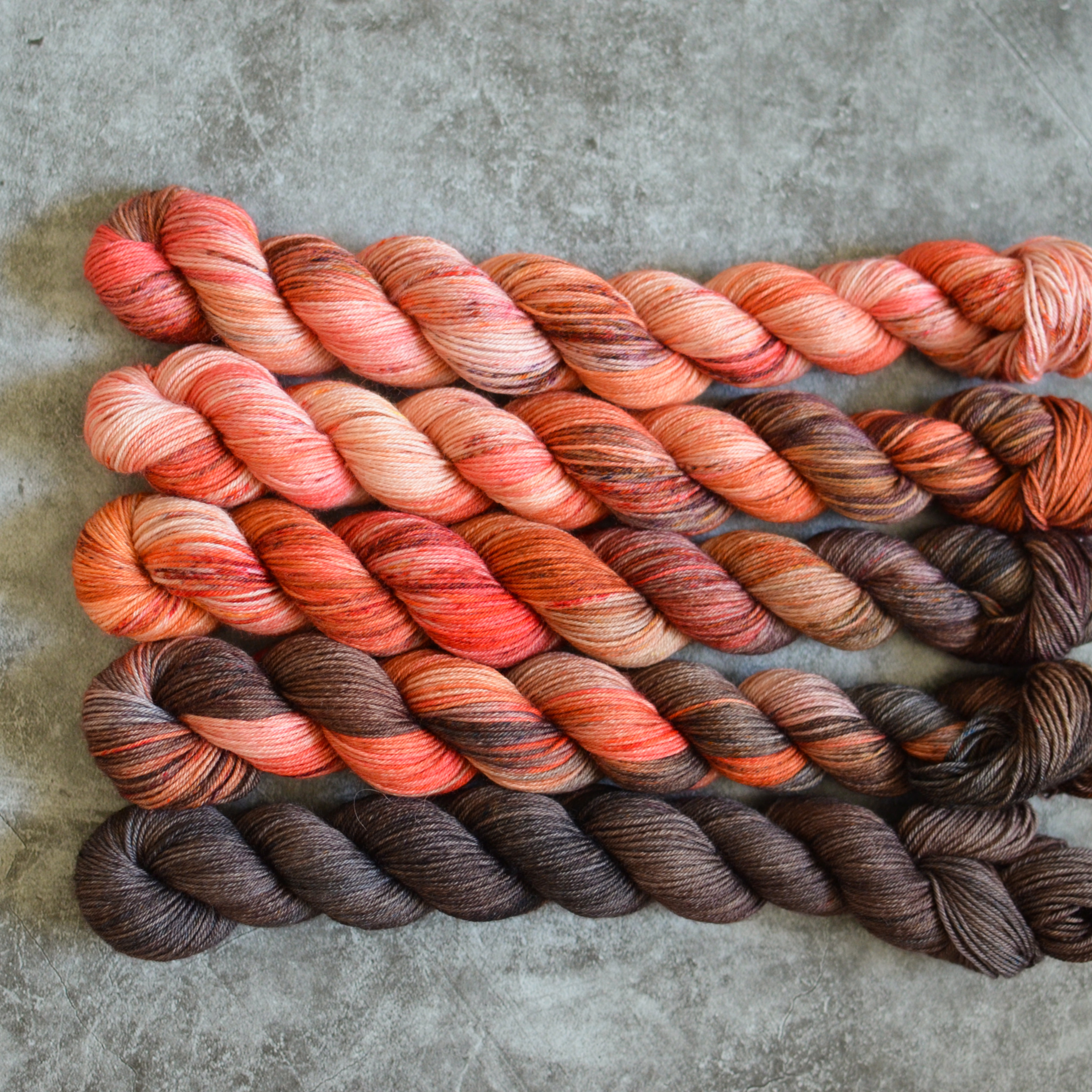Fade set - Ziggy - merino fingering 50 g