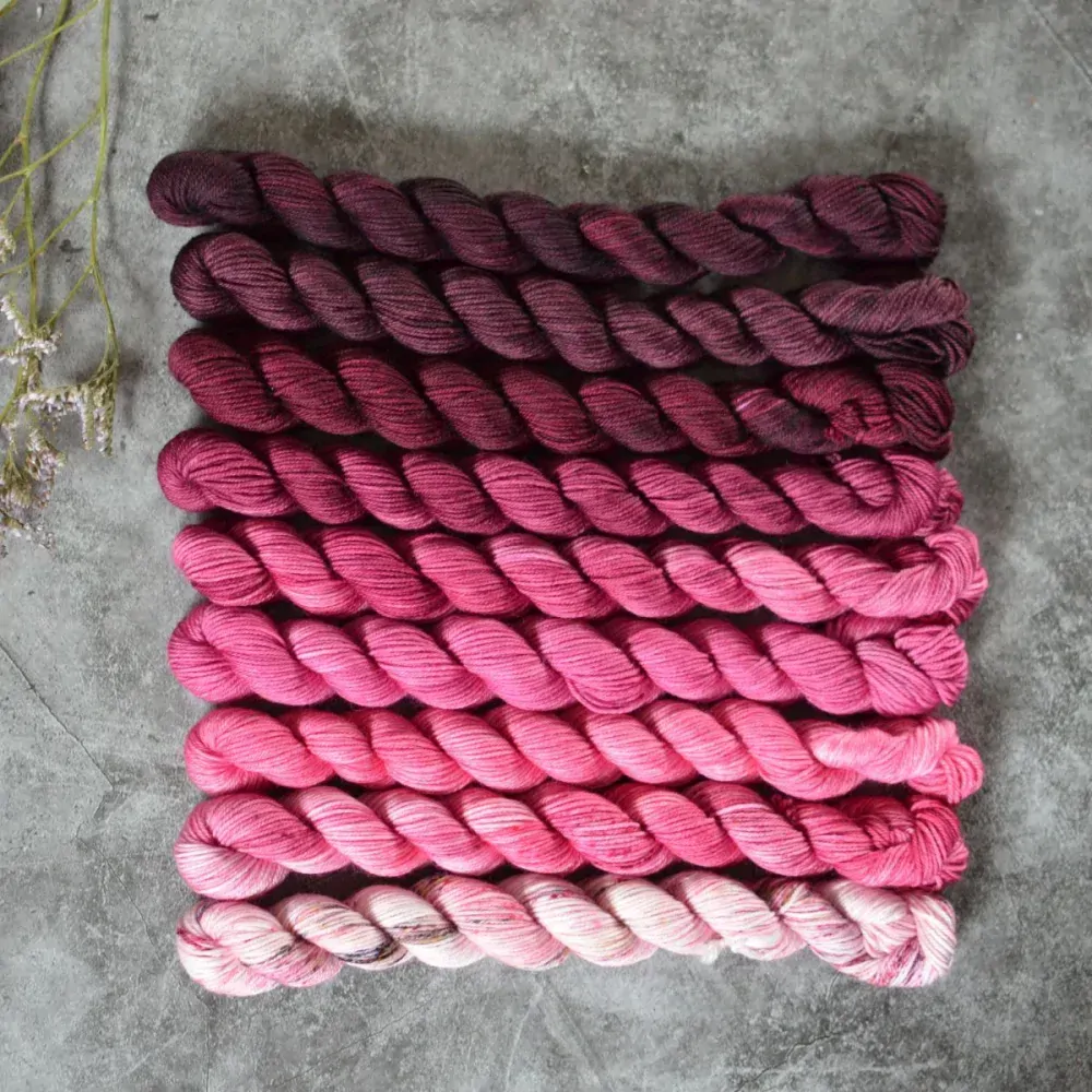 Fade set - Ruby Passion - Platinum sock minis