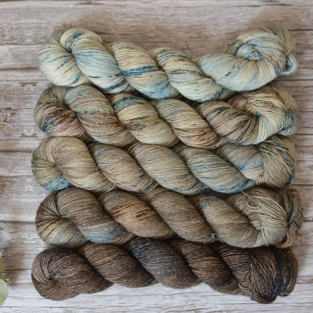Fade set - RIVER SONG - merino linen