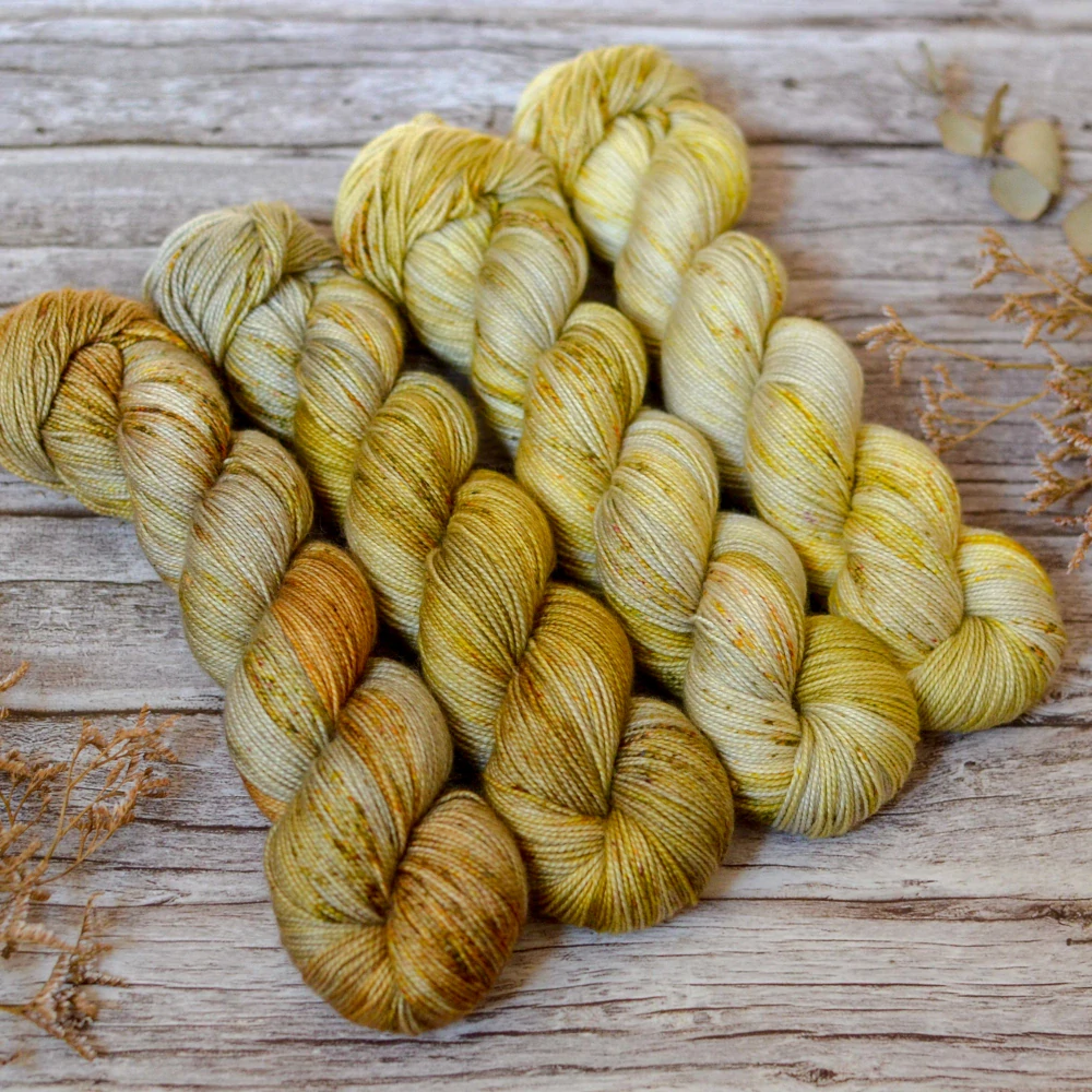 Fade set - Bronze - merino silk