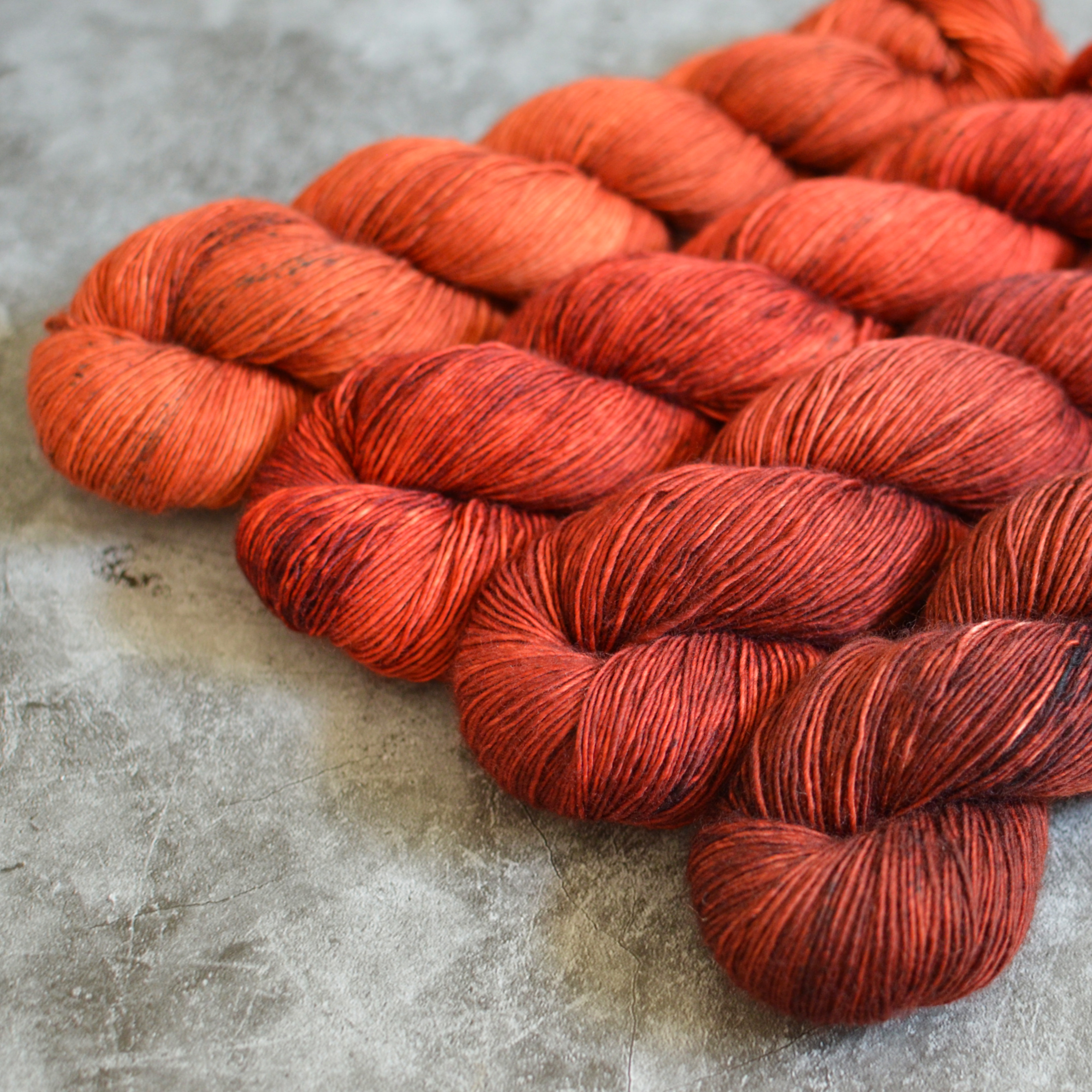 Fade set - Chestnut - merino singles
