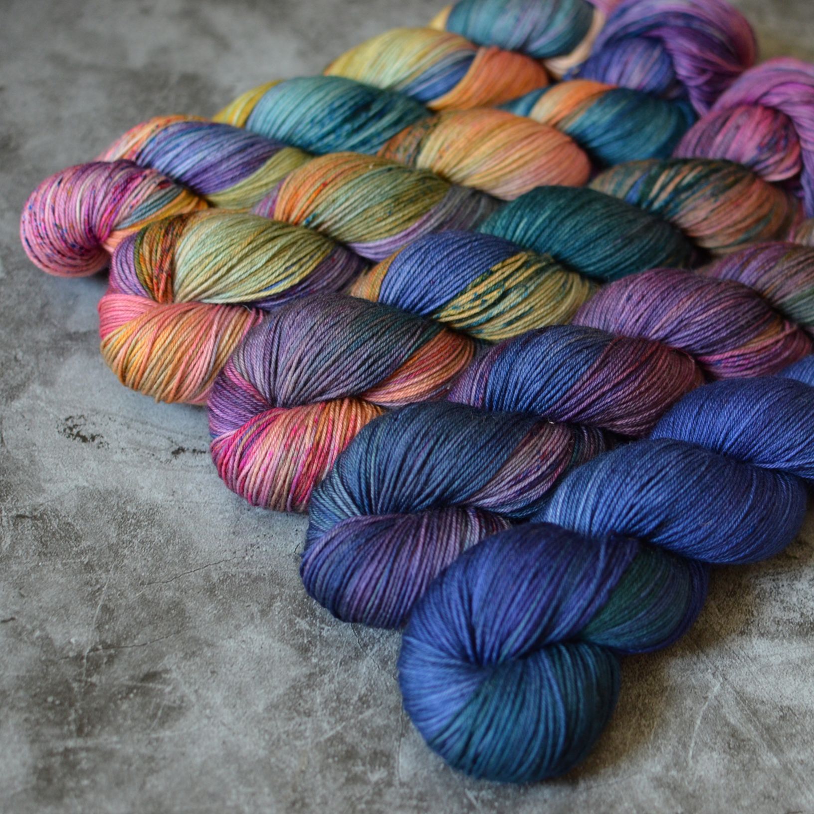 Fade Set - GIVERNY - merino fingering 