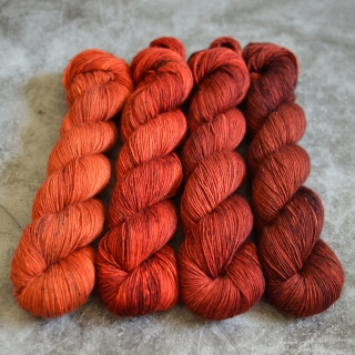 Fade set - Chestnut - merino singles